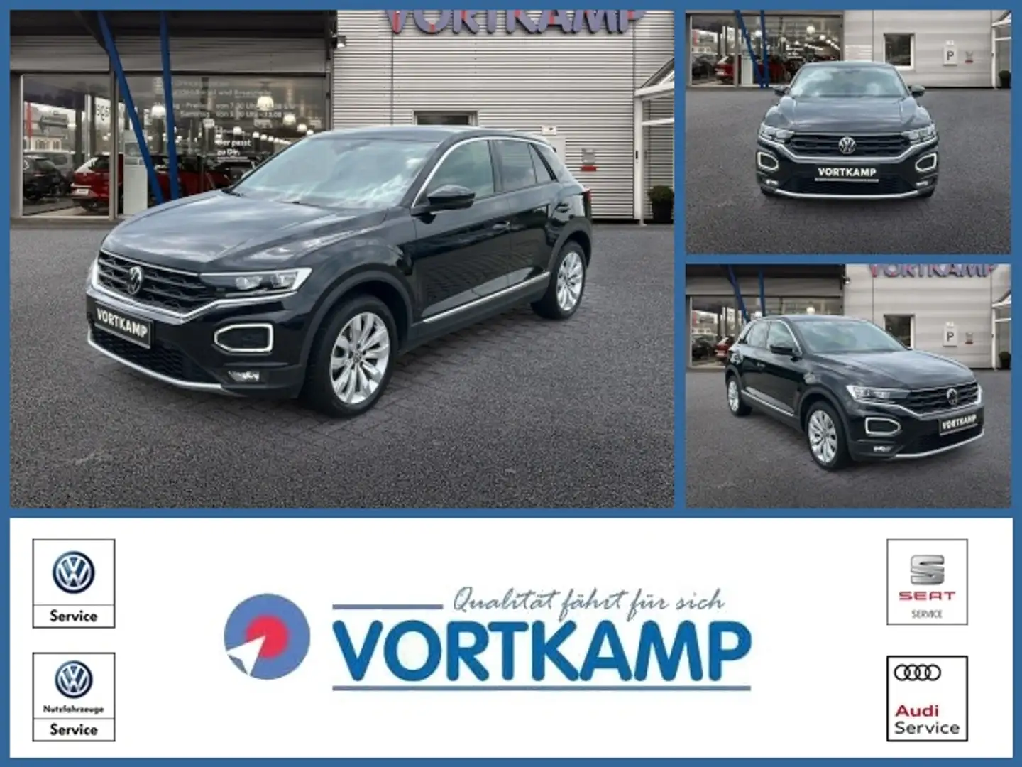 Volkswagen T-Roc Sport Kamera/AHK/ACC/Keyless/AID Negro - 1