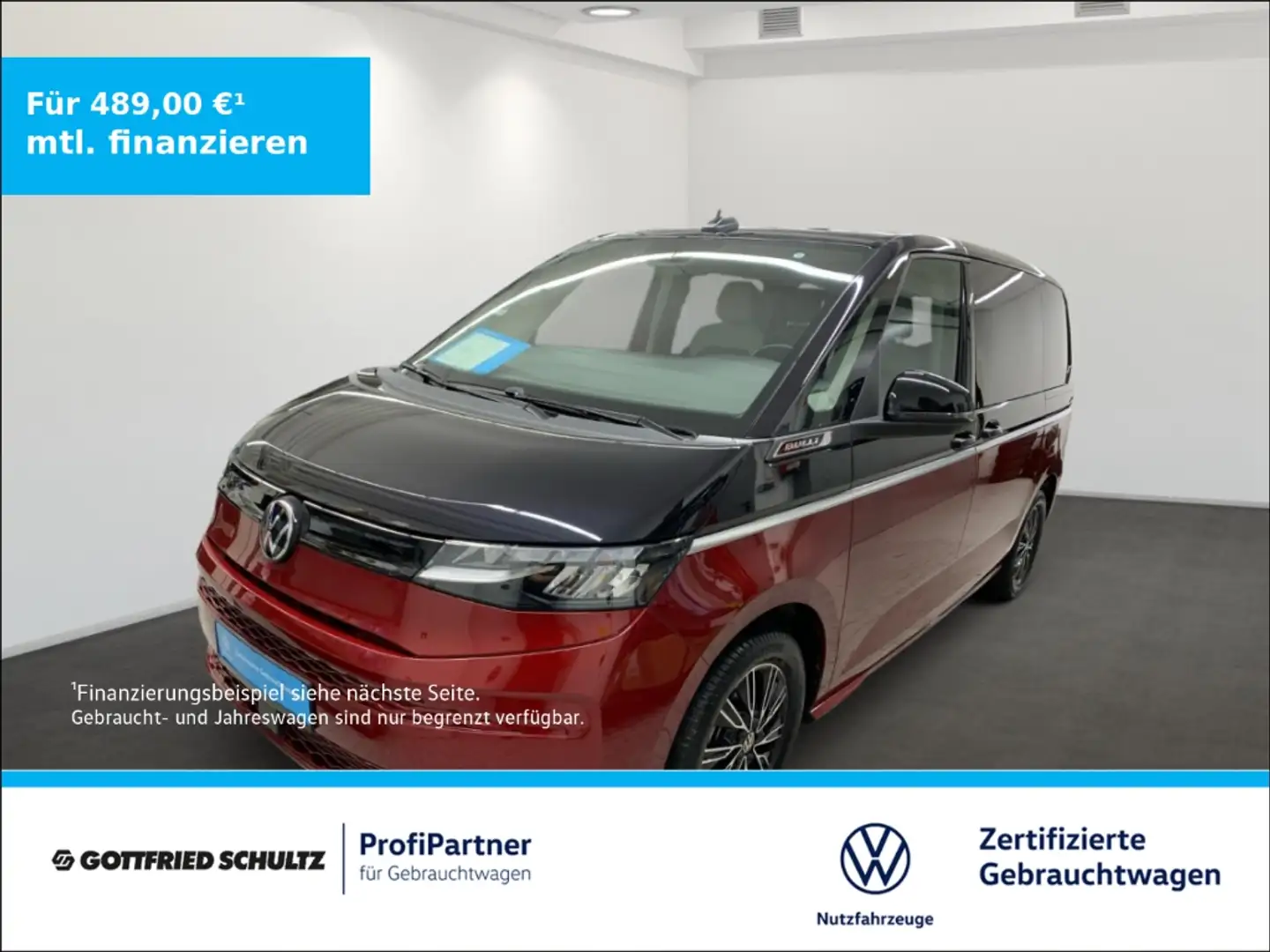 Volkswagen T7 Multivan 1.4 eHybrid DSG KÜ Standheizung Schwarz - 1