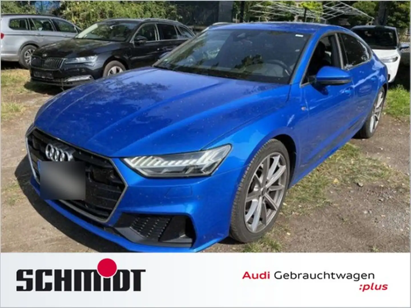Audi A7 Sportback 40 TDI S line LM20 HD Matrix LED ACC ... Blau - 1