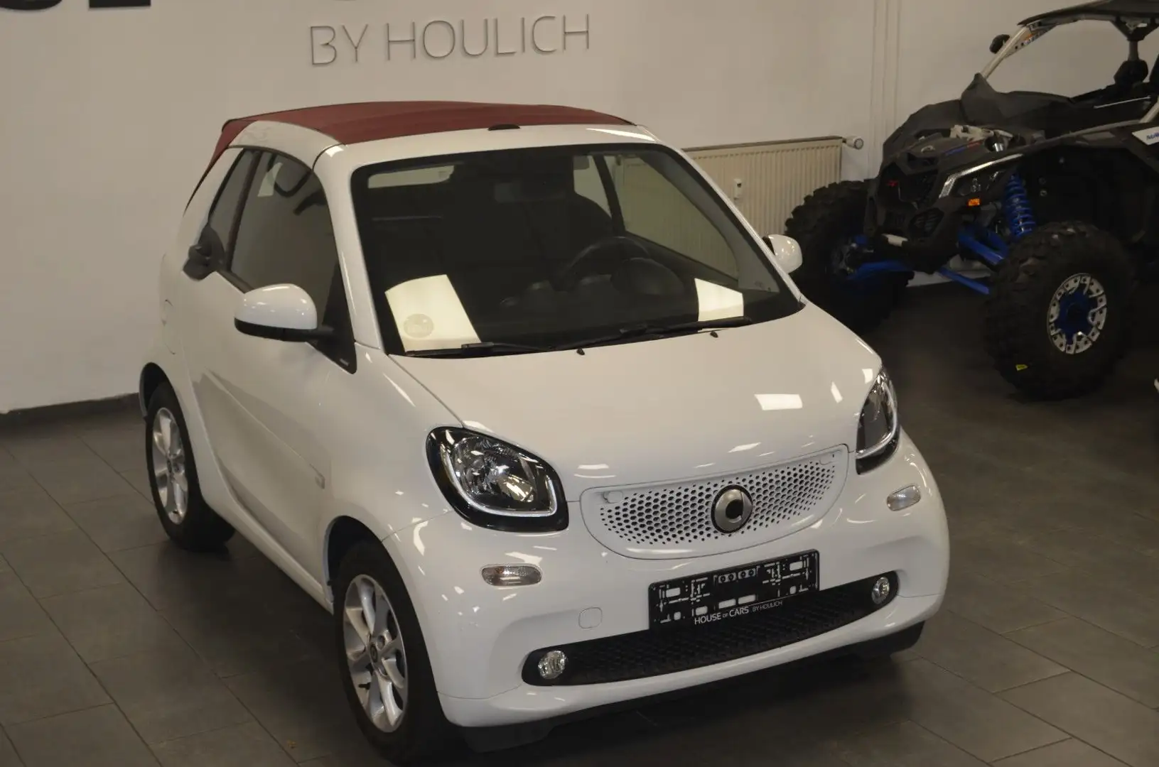 smart forTwo fortwo cabrio Passion DCT*LED*NAVI*Media-Paket Weiß - 1