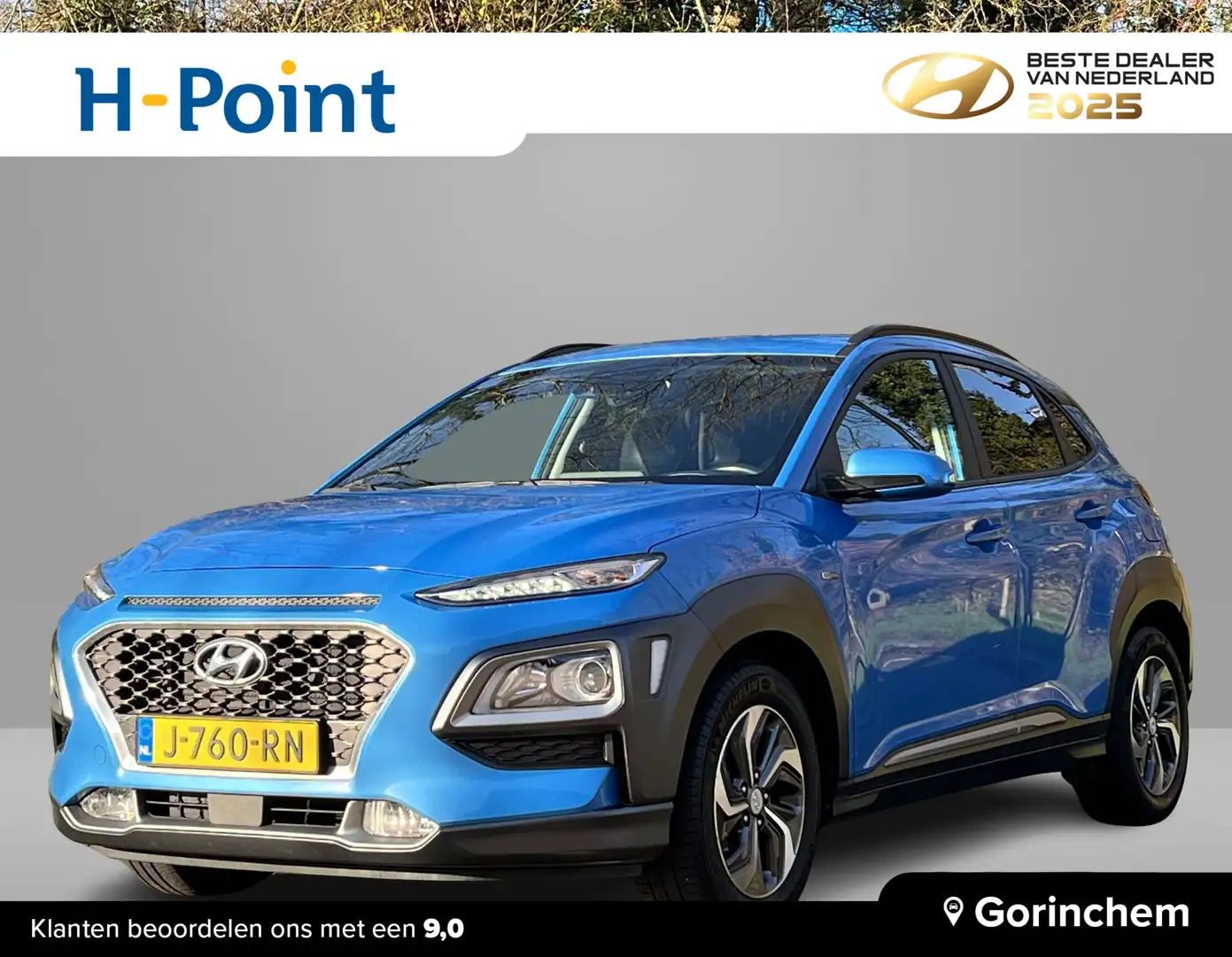 Hyundai KONA 1.6 GDI HEV (Hybride) Fashion | Trekhaak | Navi gr Azul - 1
