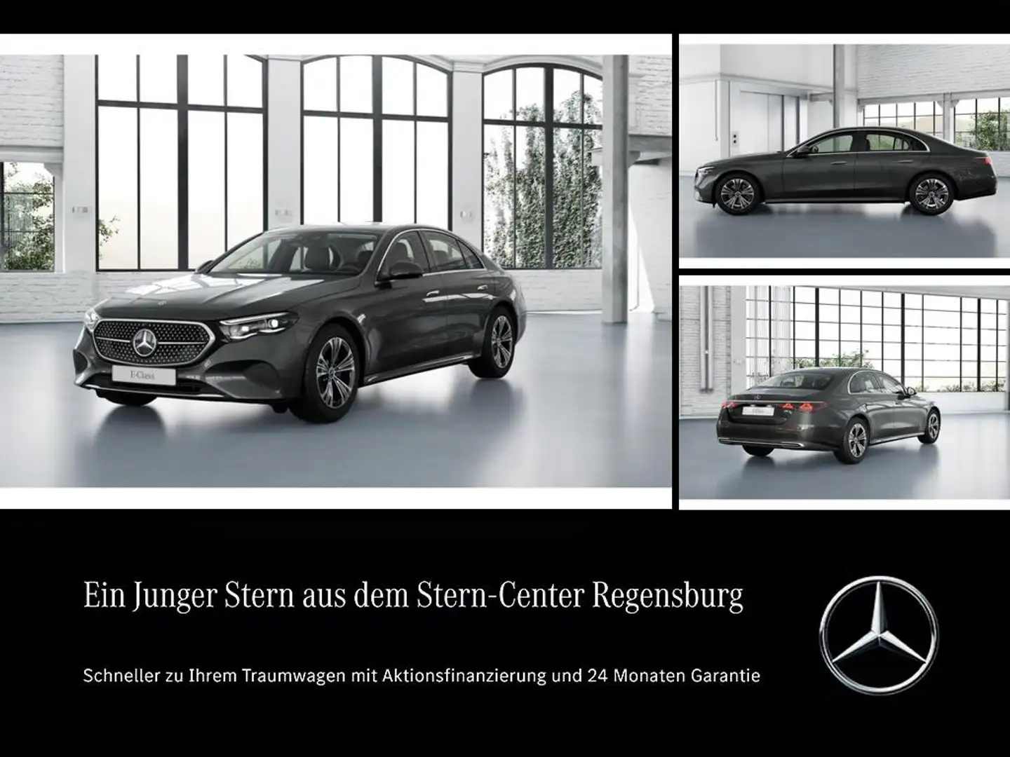 Mercedes-Benz E 220 d Limo+AVANGARDE+DIST+MEMORY+DIGITAL LIGHT Gris - 1