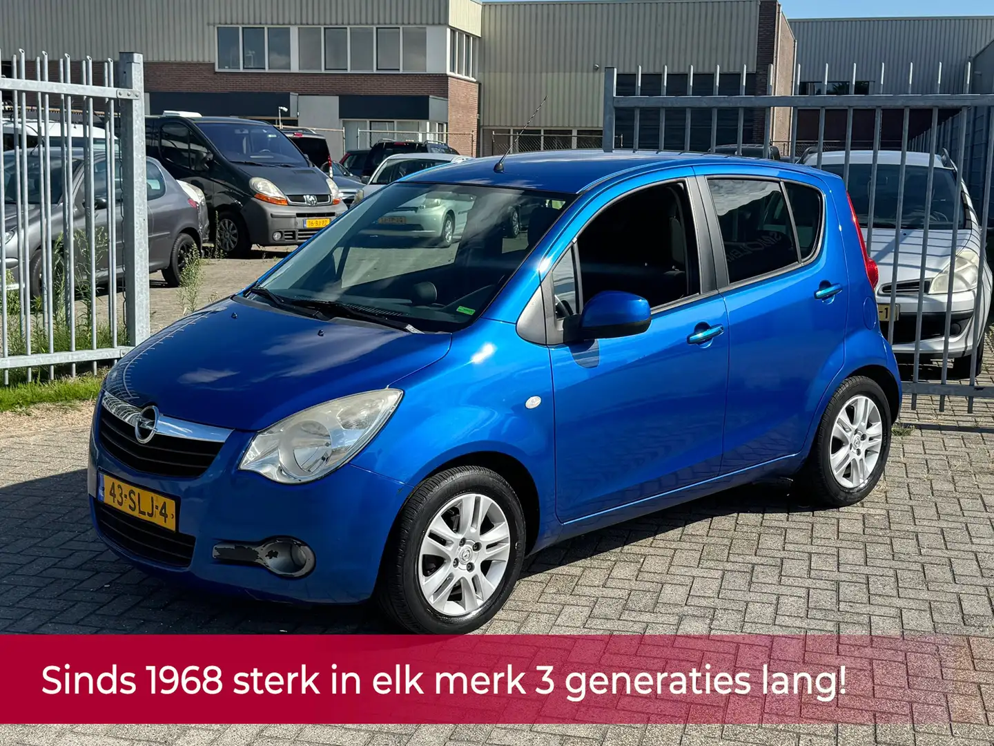 Opel Agila 1.0 Edition! NL AUTO NAP 1e EIGENAAR DEALER OH! Ai Azul - 1