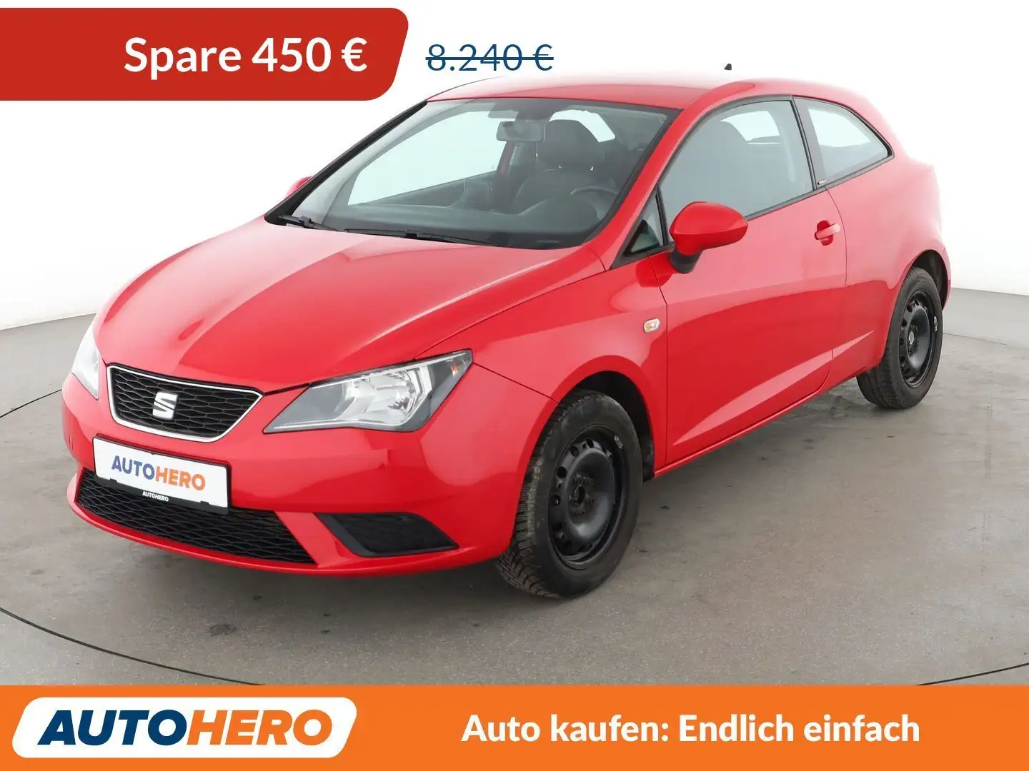 SEAT Ibiza 1.2 TDI I-Tech*TEMPO*KLIMA*CD*GARANTIE* Rot - 1
