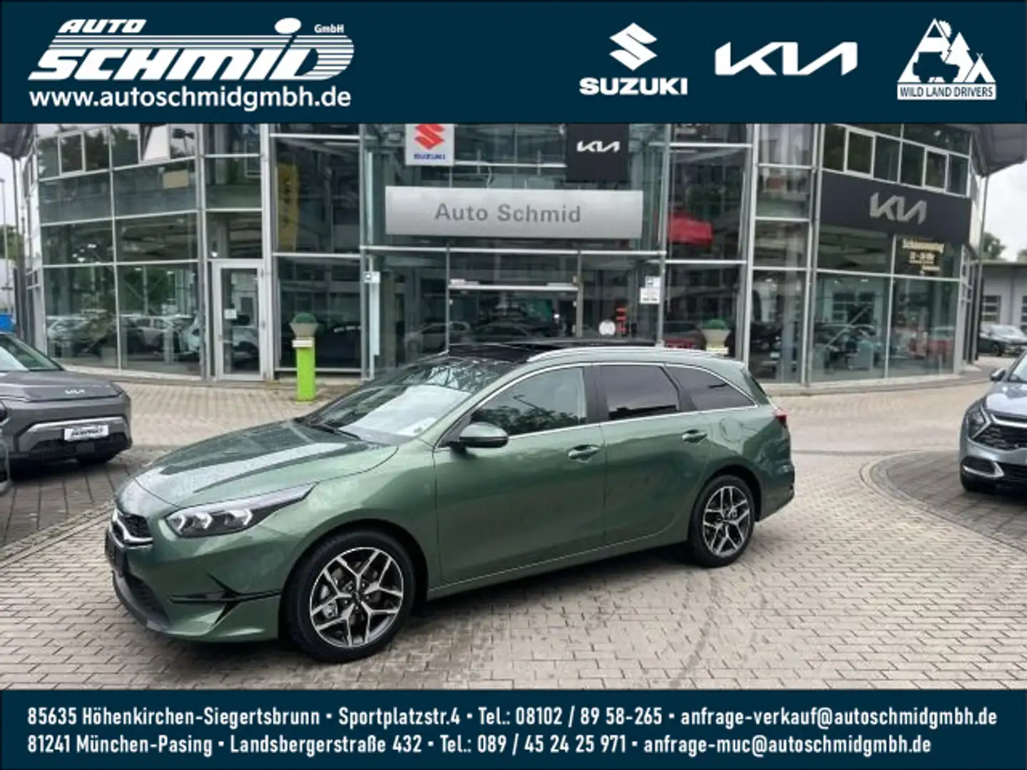 Kia Ceed SW / cee'd SW CEE'D SPORTSWAGON 1.5T AUTOMATIK PLATINUM GLASD. Verde - 1