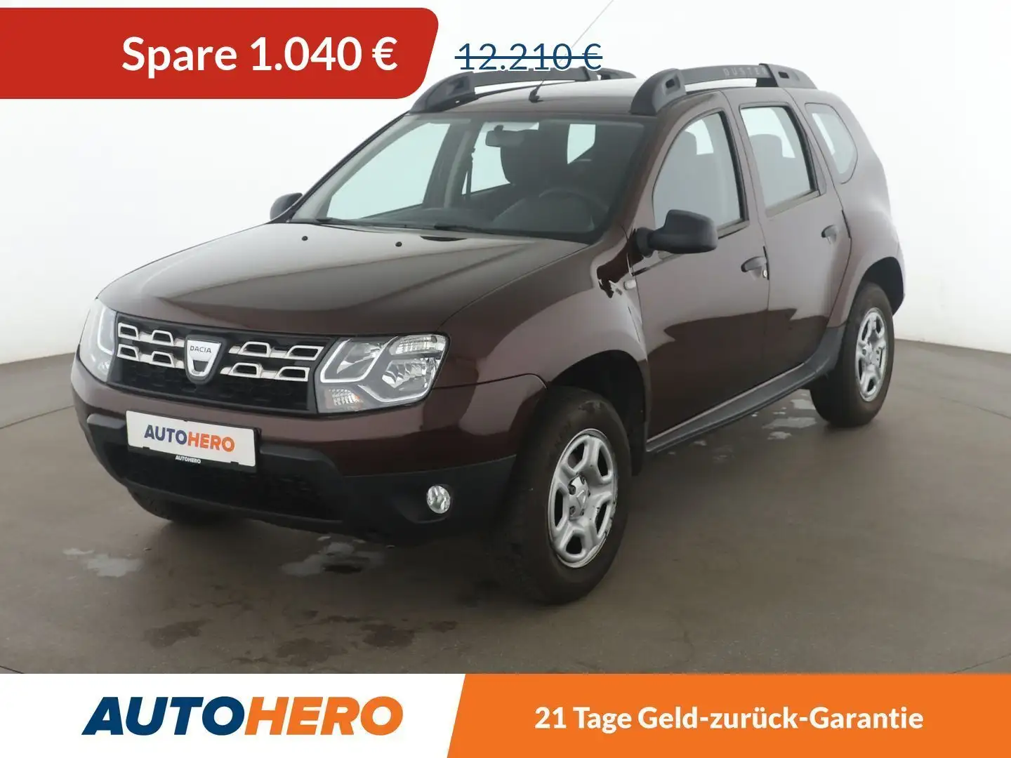 Dacia Duster 1.6 SCe Ambiance 4x2*TEMPO*AHK*LIM*KLIMA* Brun - 1
