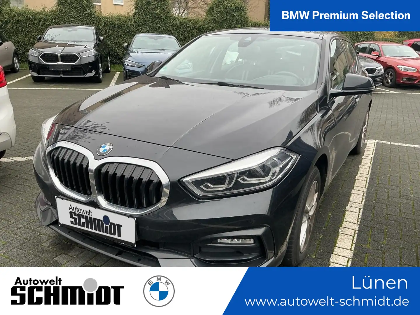 BMW 118 i Sport Line + 2Jahre-BPS.-GARANTIE Schwarz - 1