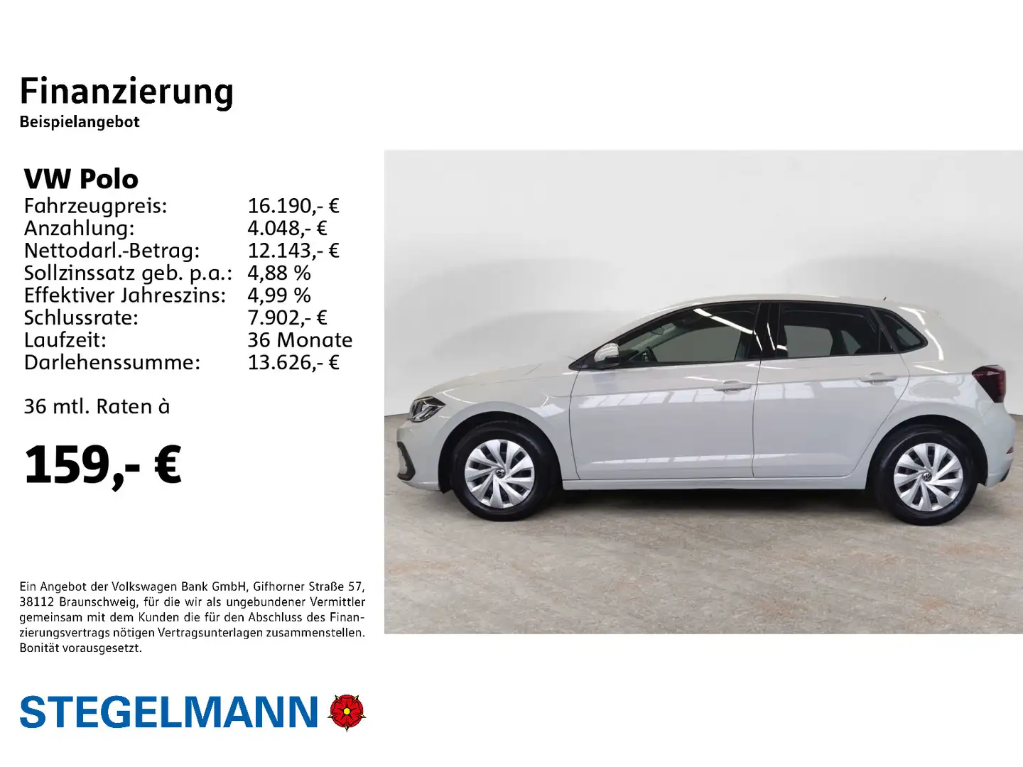 Volkswagen Polo VI 1.0 Life *LED*App-Connect* Grijs - 2