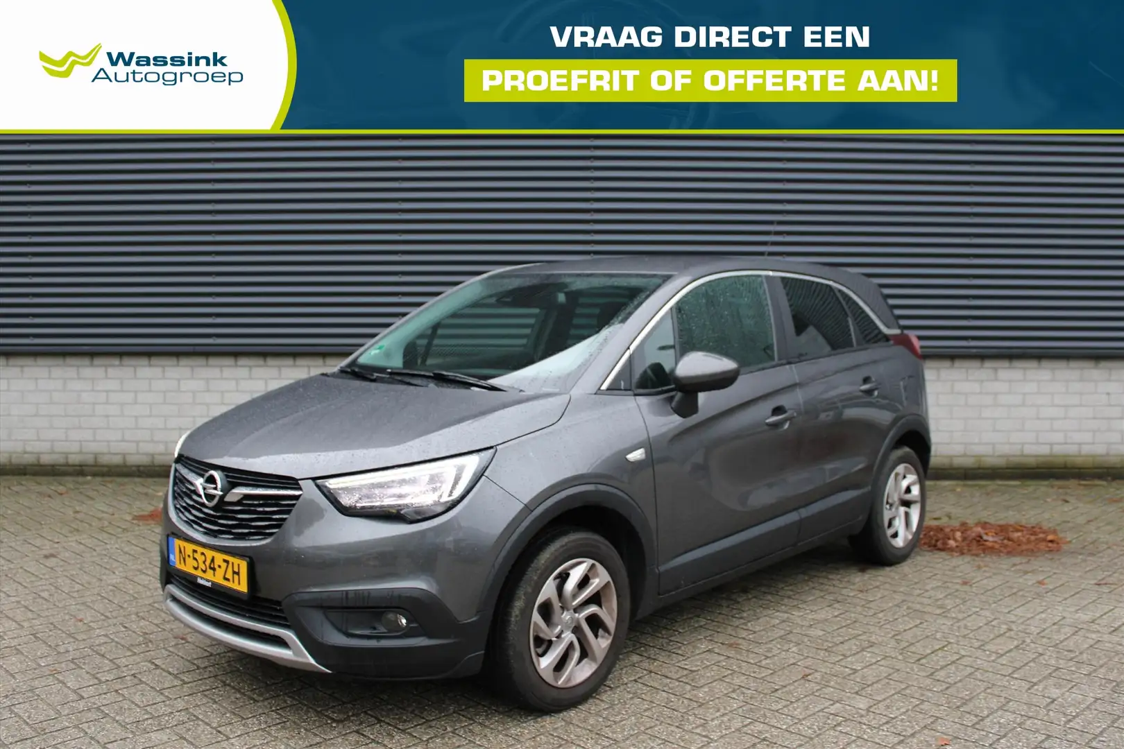 Opel Crossland X Turbo Innovation I Cruise Control I DAB+ I Parkeer Grijs - 1