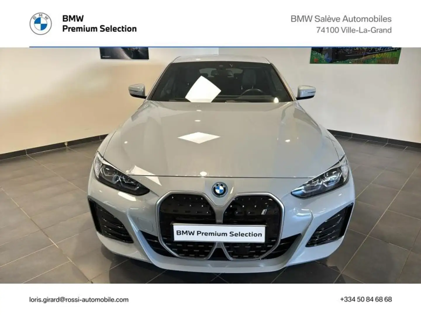 BMW i4 eDrive40 340ch M Sport Gris - 2