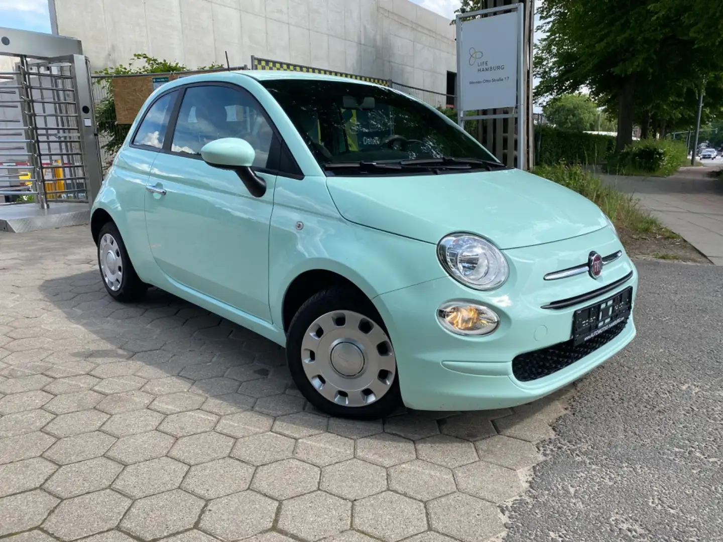 Fiat 500 *Klima*Start/Stopp*City*Ganzjahresreifen*1.H Grün - 1