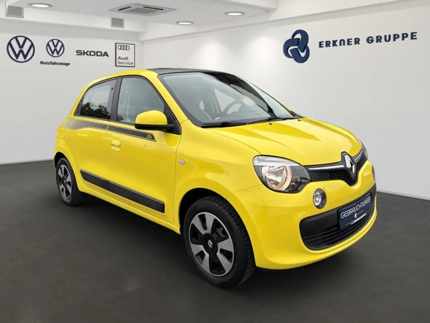 Renault Twingo 1.0 Dynamique KLIMA+BLUETOOTH+++ Jaune - 2