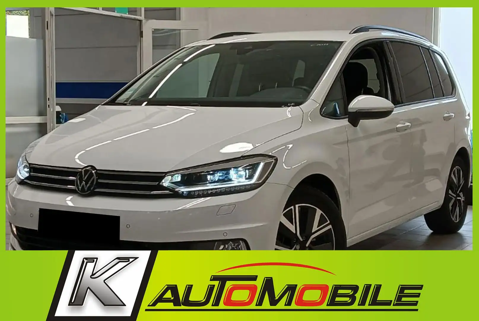Volkswagen Touran 1,5 TSI IQ.LIGHT+SHZ+Kamera+7-Sitzer+ACC Weiß - 1