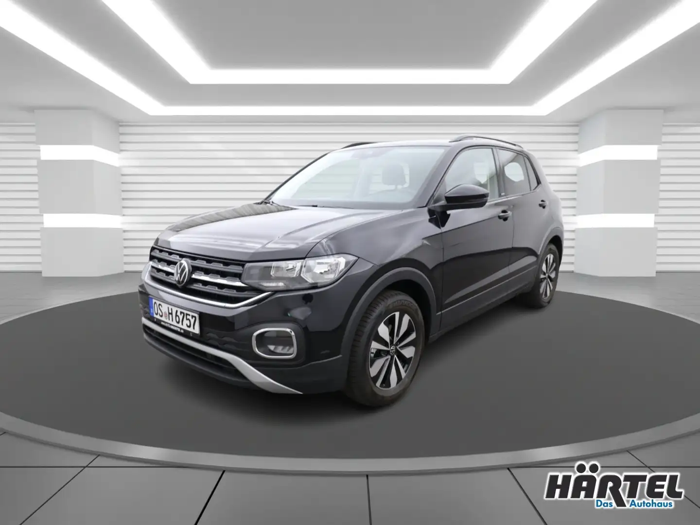 Volkswagen T-Cross MOVE 1.0 TSI DSG (+ACC-RADAR+NAVI) Klima Schwarz - 2