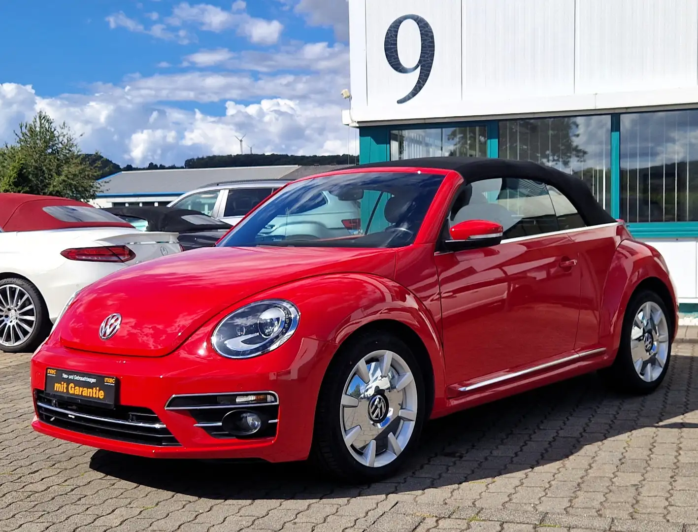 Volkswagen Beetle Beetle Cabriolet 2.0 TSI Autom. Kessy, Navi-App Rot - 2