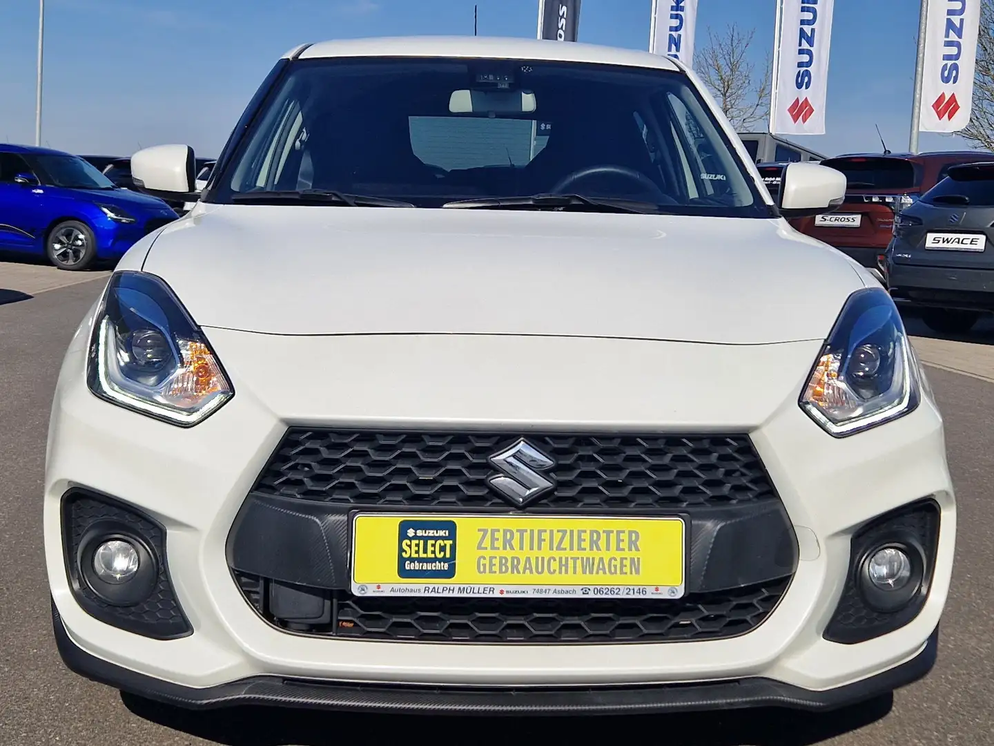 Suzuki Swift Sport 1.4 Boosterjet Blanc - 2