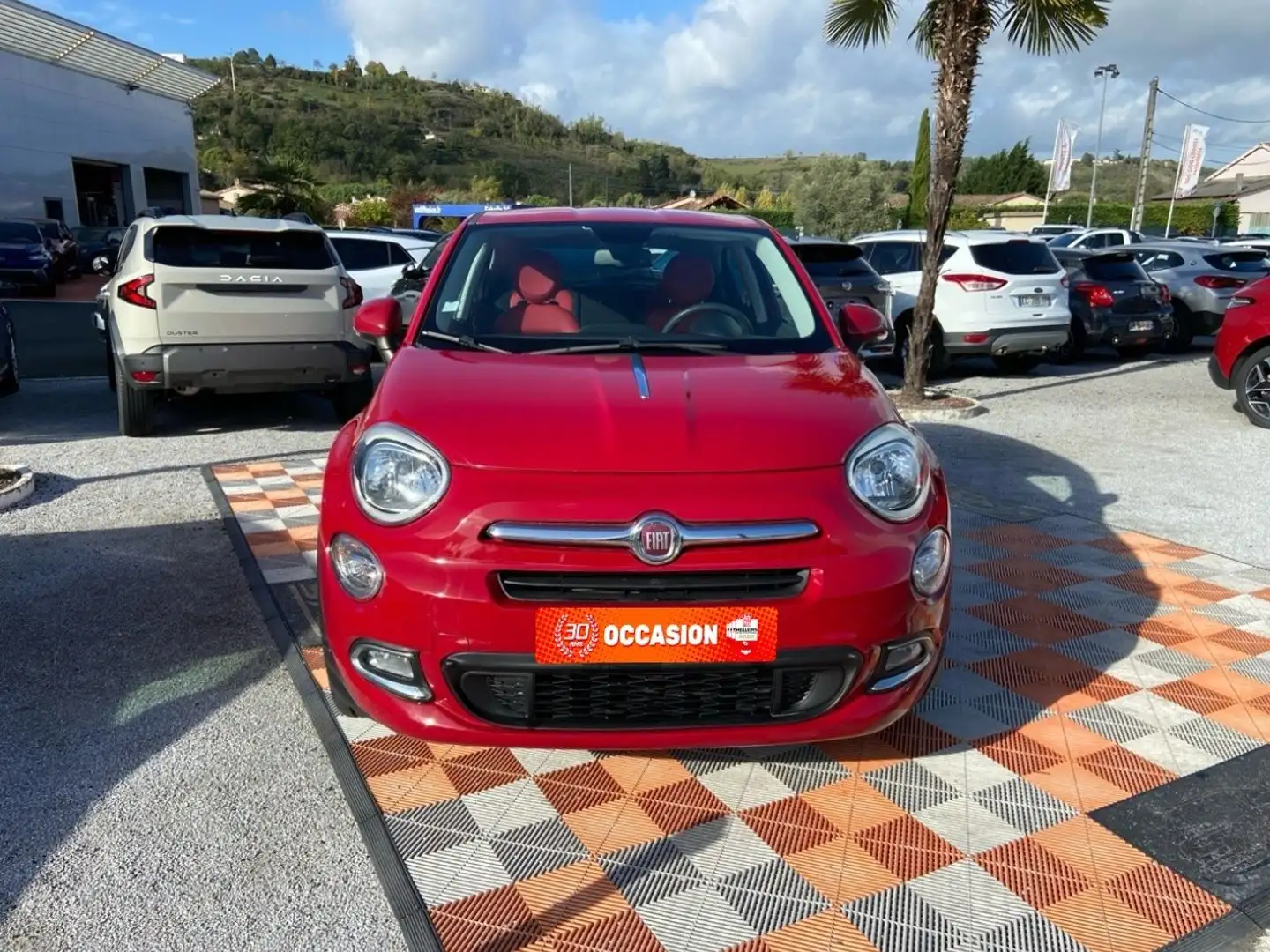 Fiat 500X 1.6 E-TORQ 110 POPSTAR BUSINESS Rouge - 2