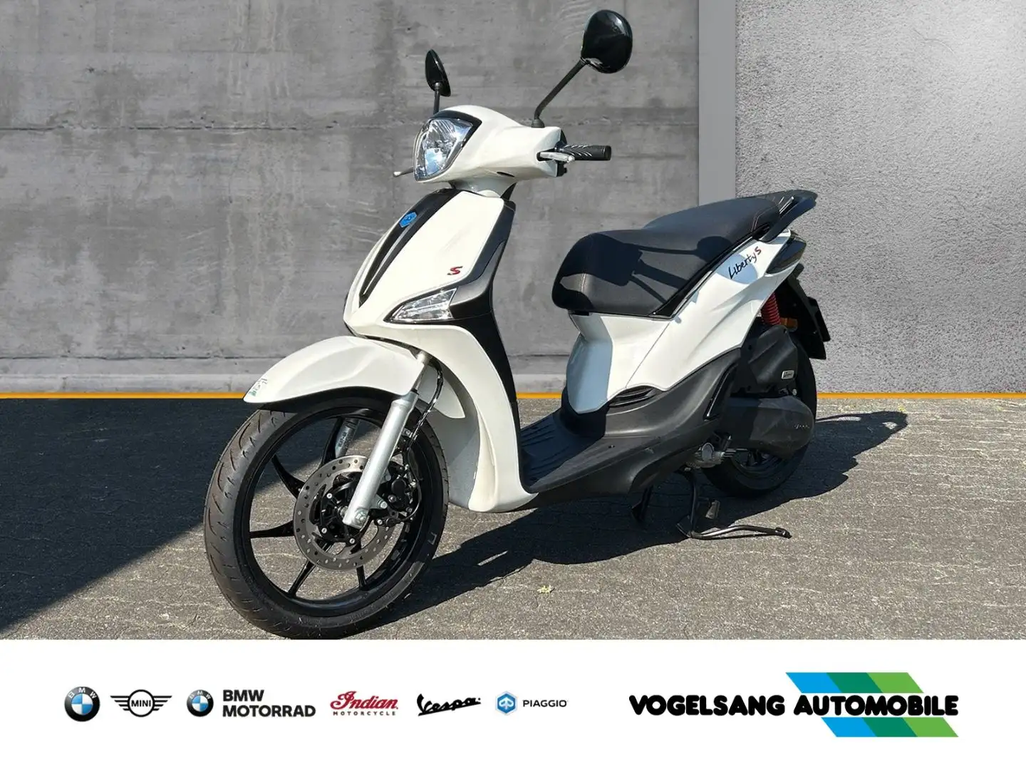 Piaggio Liberty 50 I-Get, Aktionspreis!, Wenig KM! Blanc - 1
