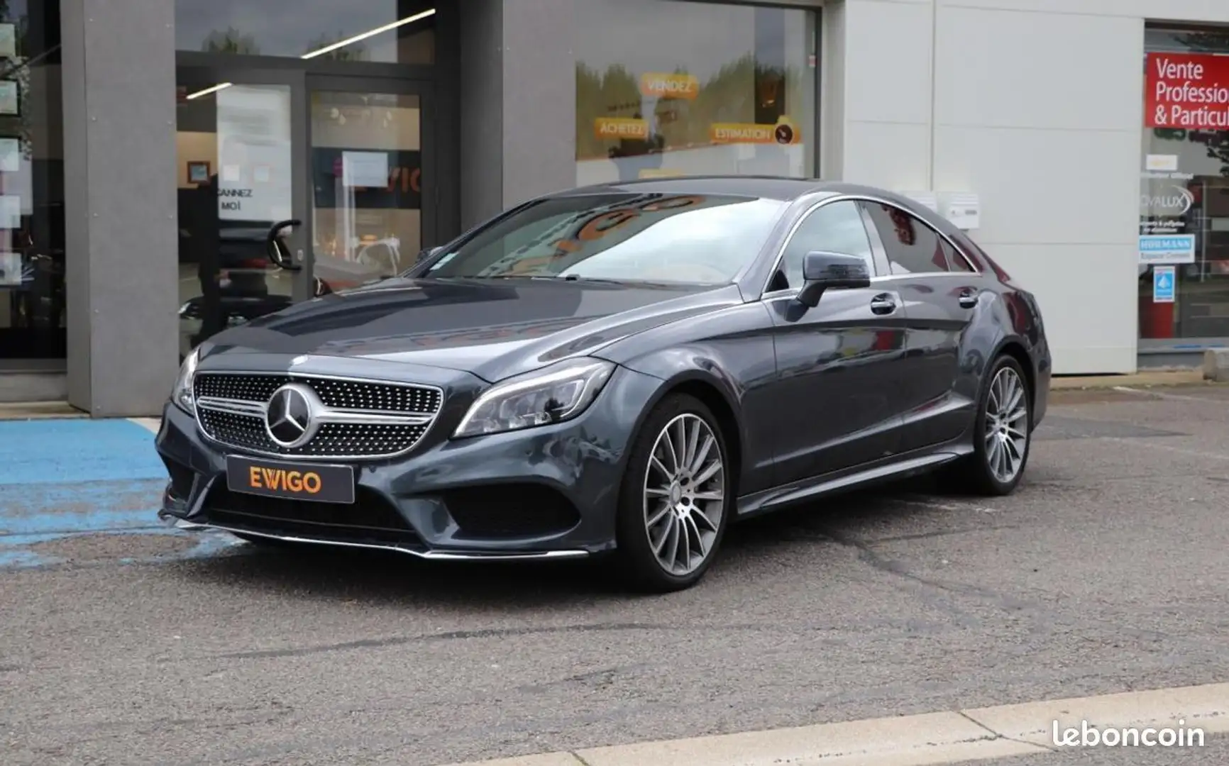 Mercedes-Benz CLS Classe Mercedes 3.0 350 D 258 4MATIC 9G-TRONIC BVA Gris - 1