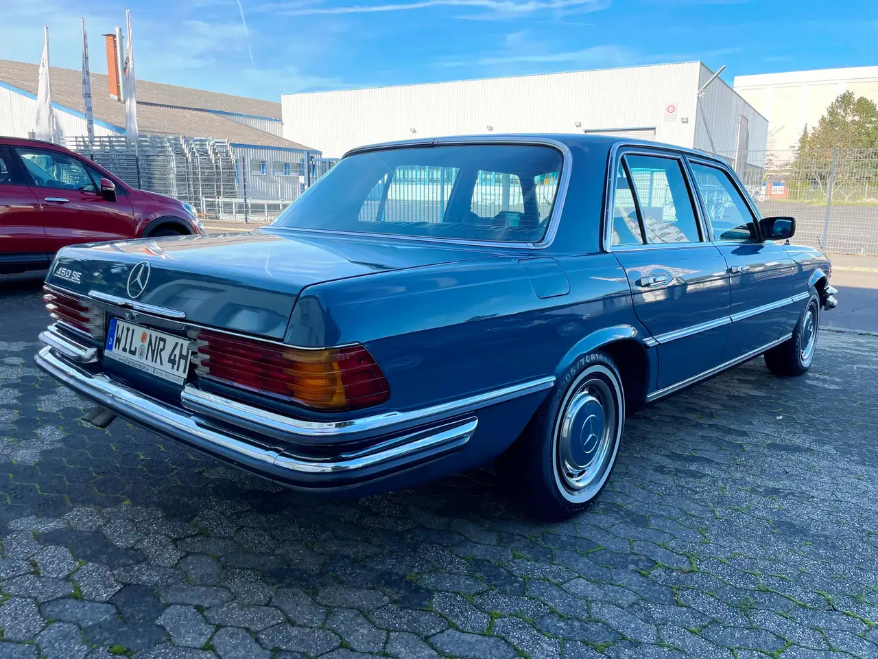 Mercedes-Benz 450 SE S-Klasse W116 V8 Leder H-Zulassung TÜV NEU, foto 4