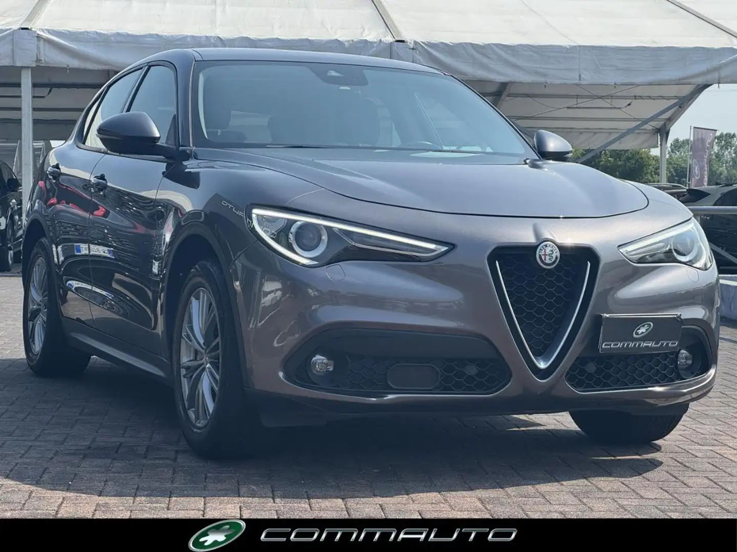 Alfa Romeo Stelvio 2.2 Turbodiesel 190 CV AT8 RWD Business Grigio - 2
