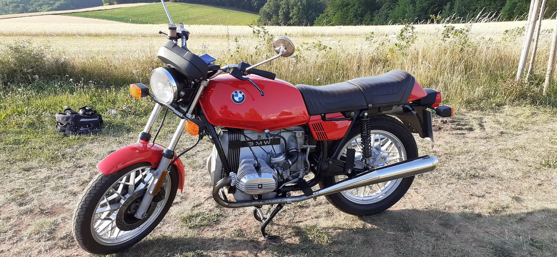 BMW R 45 Červená - 2