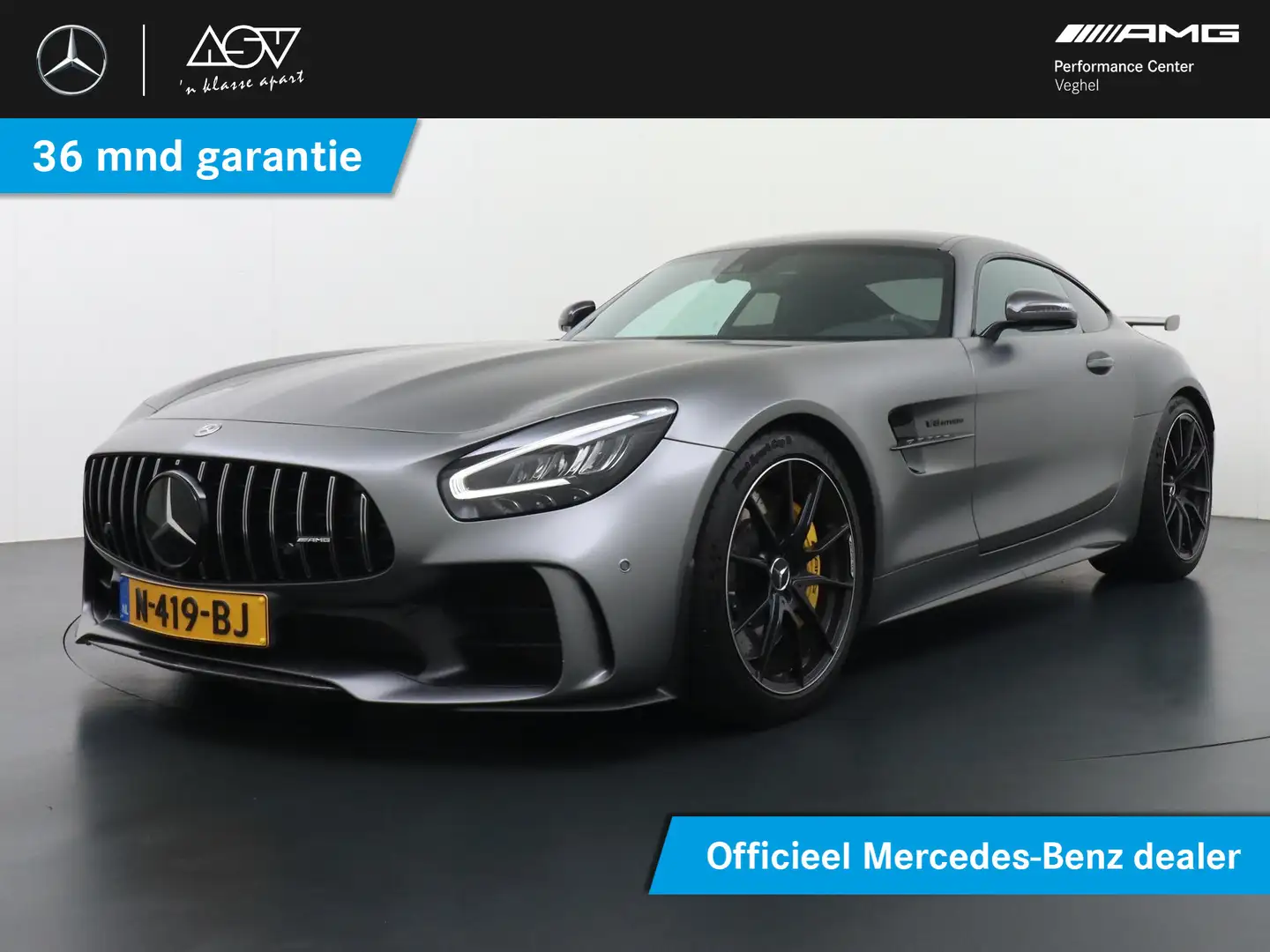 Mercedes-Benz AMG GT 4.0 R Facelift 585 pk | 36 Maanden Certified garan Wit - 1