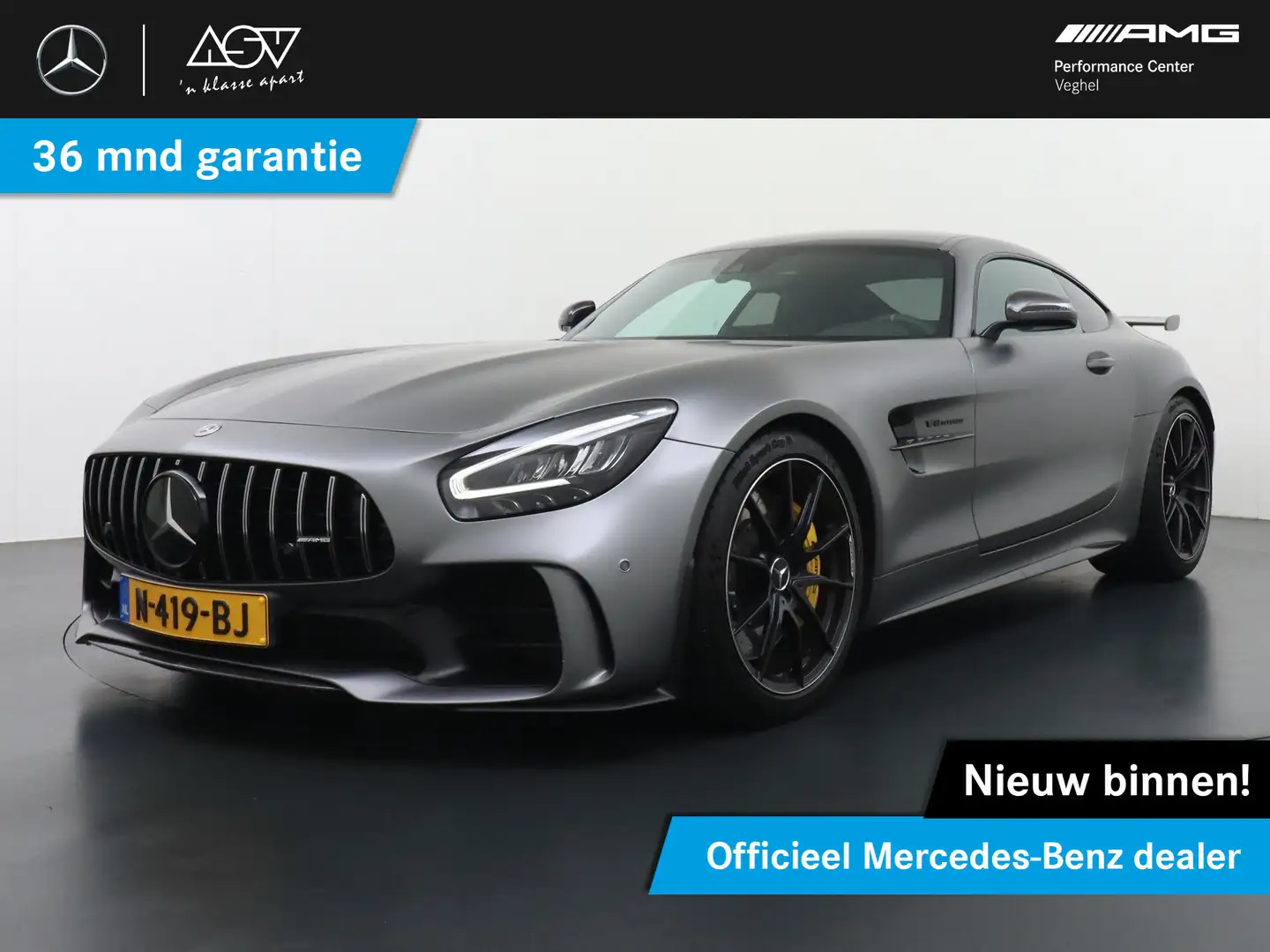 Mercedes-Benz AMG GT 4.0 R Facelift 585 pk | 36 Maanden Certified garan Weiß - 1