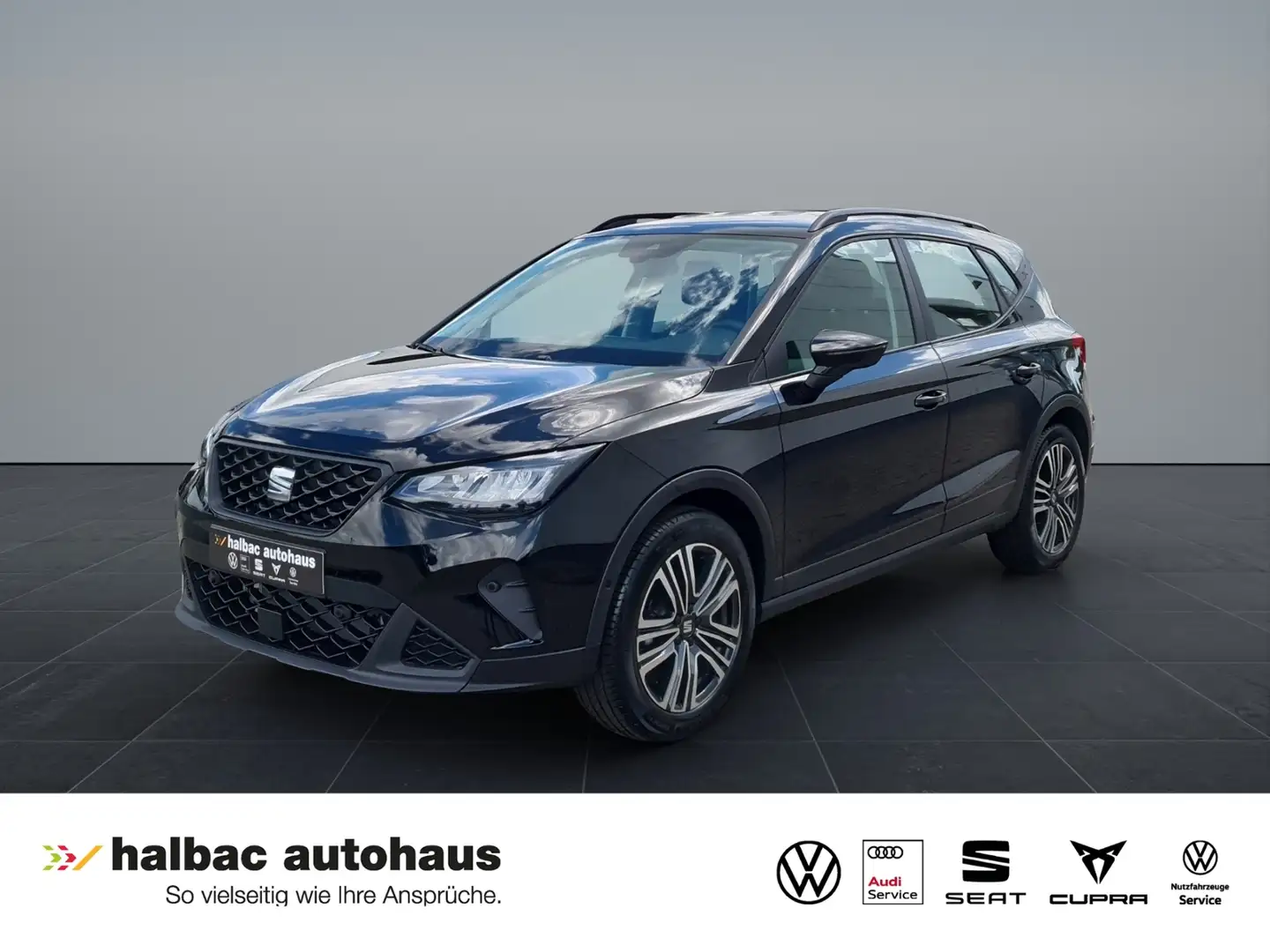 SEAT Arona 1.0 TSI DSG Style+NAVI+PDC+SHZ+KAMERA+CLIMATR+ Schwarz - 1
