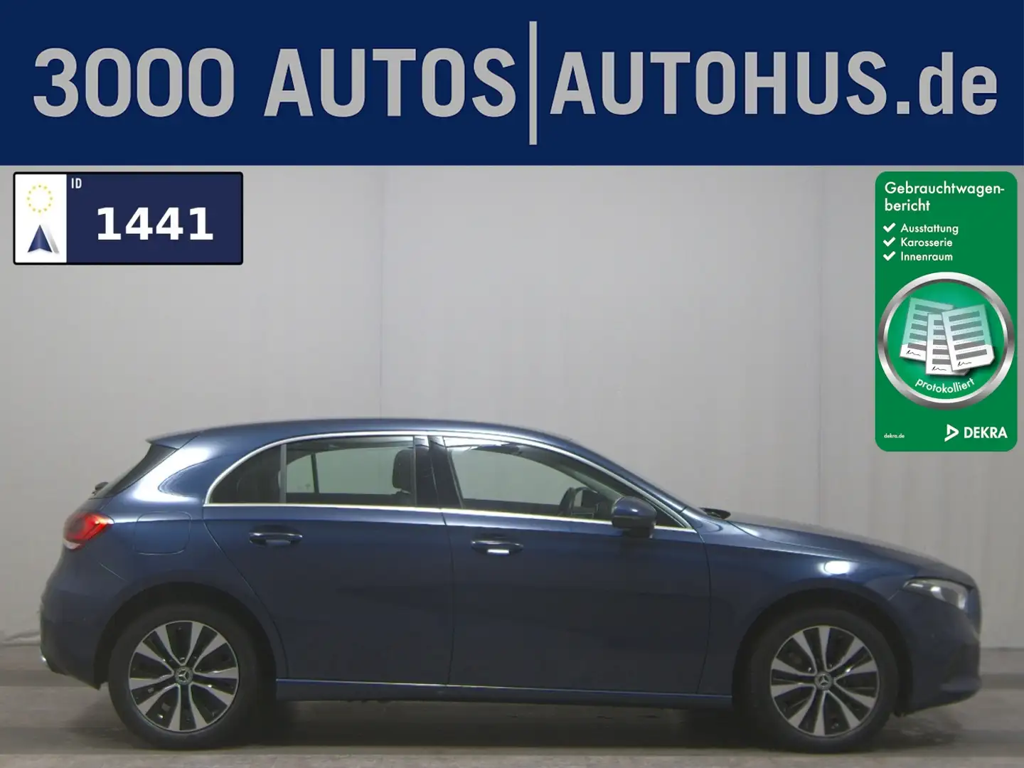 Mercedes-Benz A 250 e Progressive Navi LED MBUX Kamera Distr.+ Bleu - 1