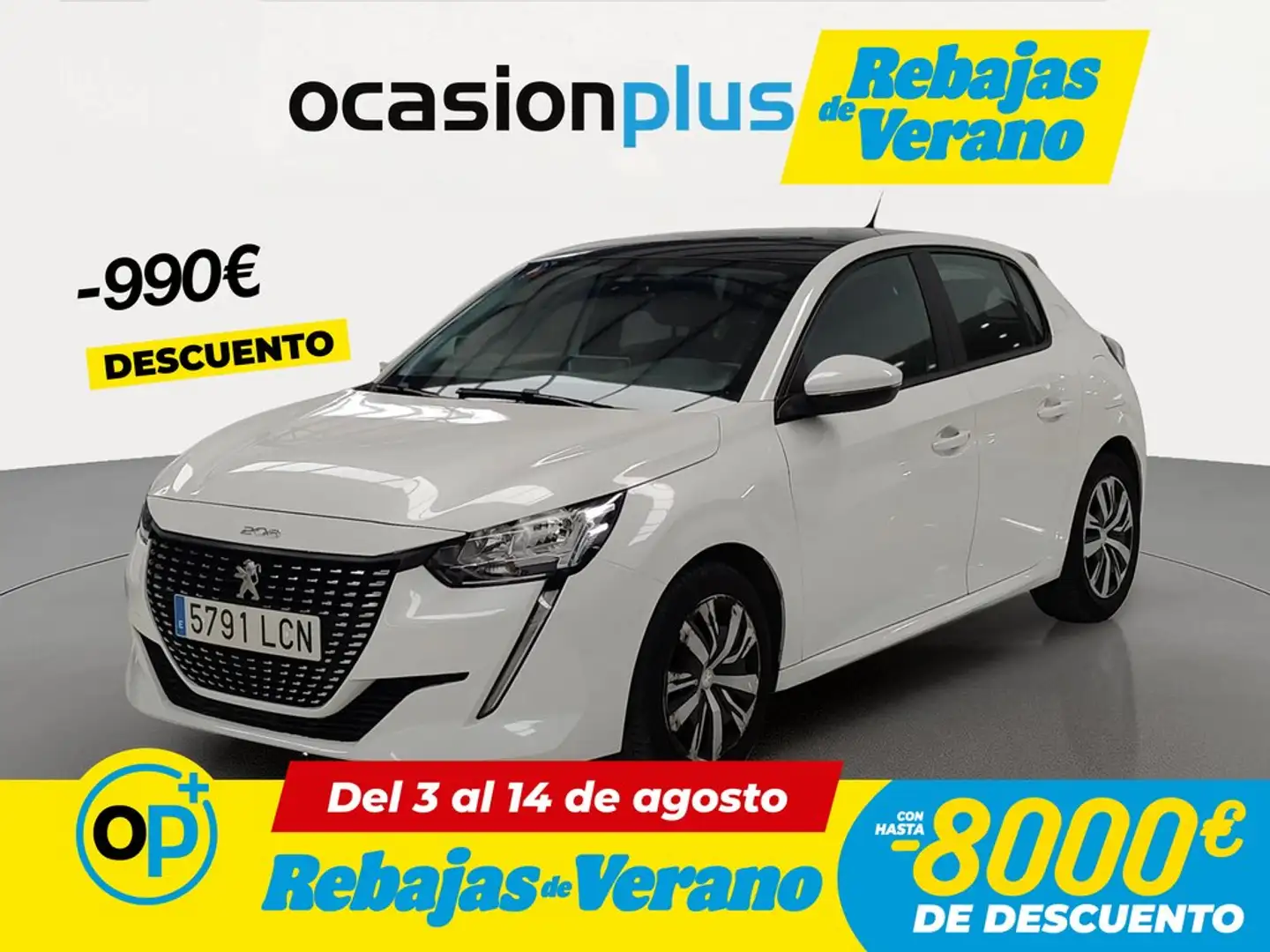 Peugeot 208 1.2 Puretech S&S Active 75 Blanco - 1