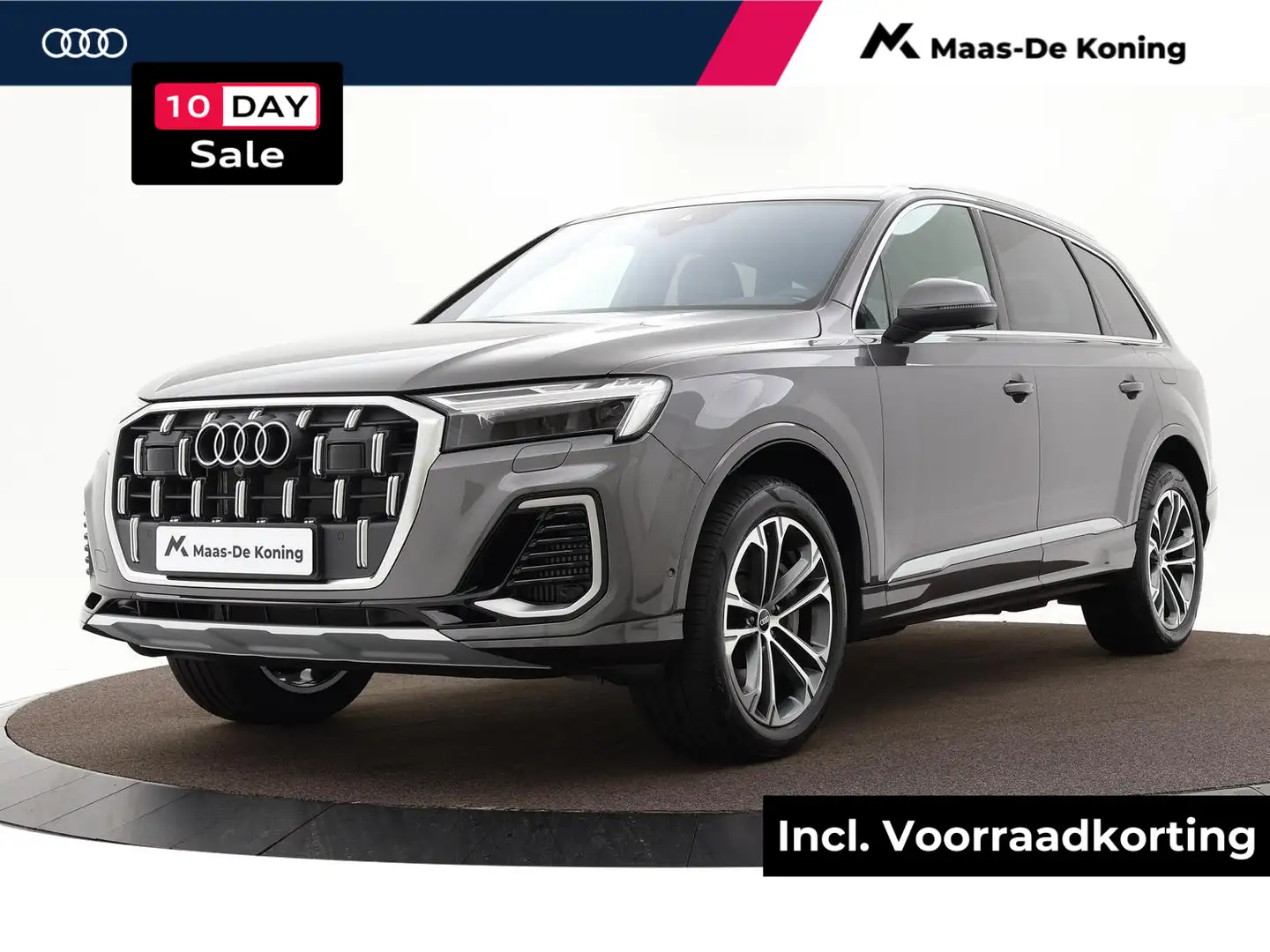 Audi Q7 Pro Line Advanced 55 TFSI e 394 PK · Assist. pakke Grijs - 1