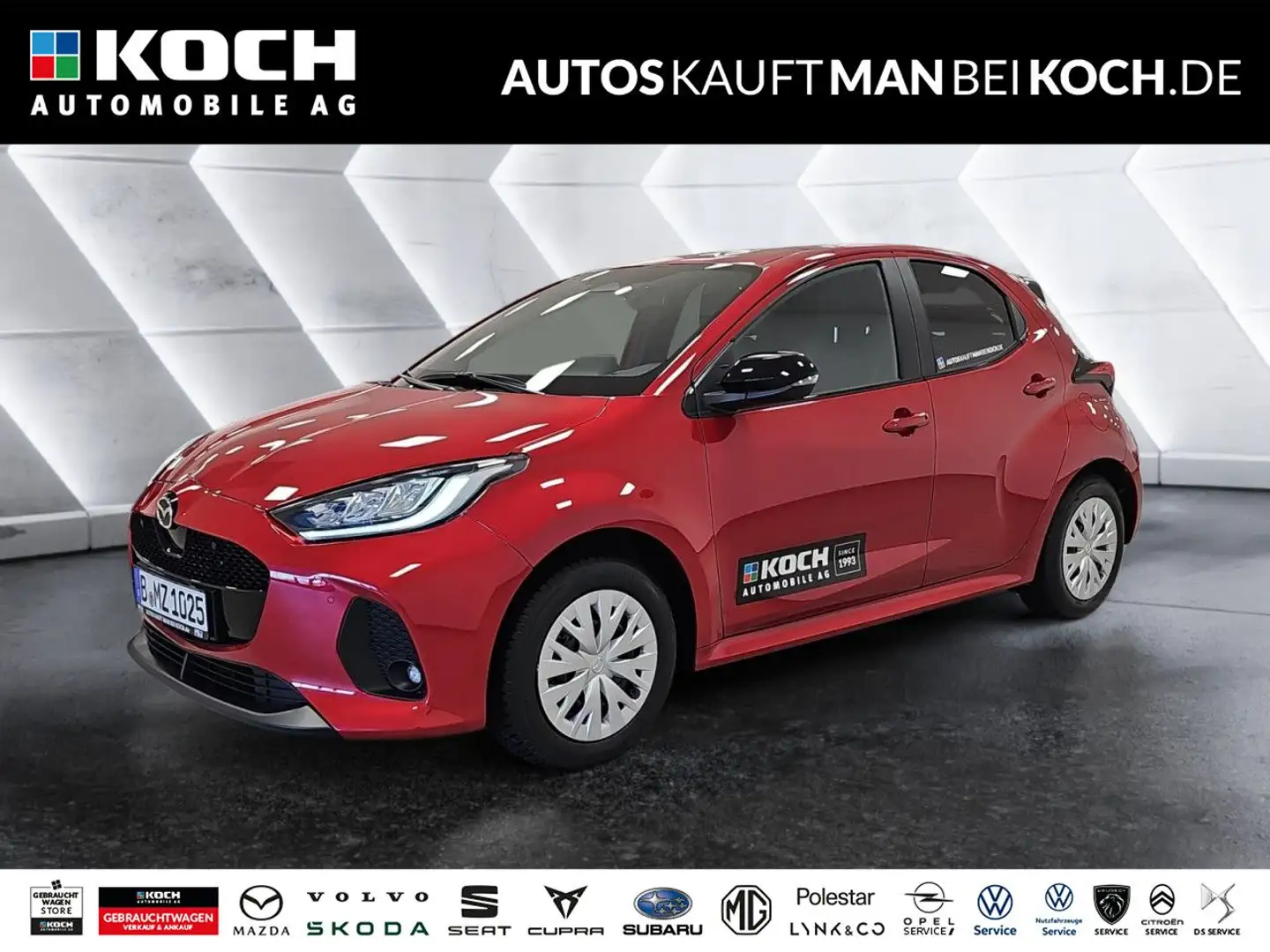 Mazda 2 Hybrid 1.5 VVT-i 116 CVT HOMURA Rot - 1