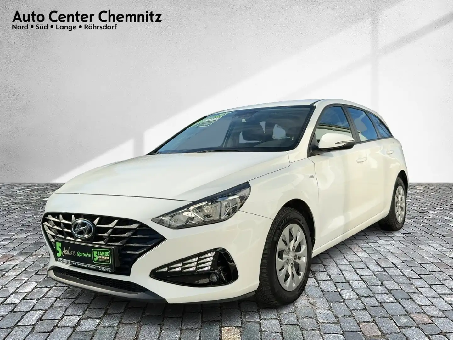 Hyundai i30 cw 1.0 Mild-Hybrid Klima/PDC/Temp Blanc - 2