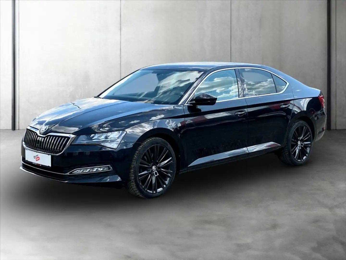 Skoda Superb 2.0 TDI 4x4 LED+LEDER+NAVI+RADAR+STANDHZG Schwarz - 2