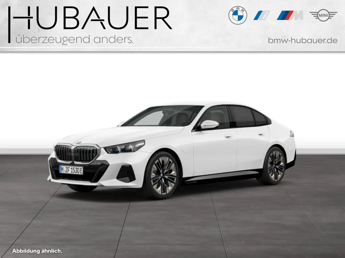 BMW 550 e xDrive Limousine [M Sport, B&W Sound, AHK] Blanc - 1