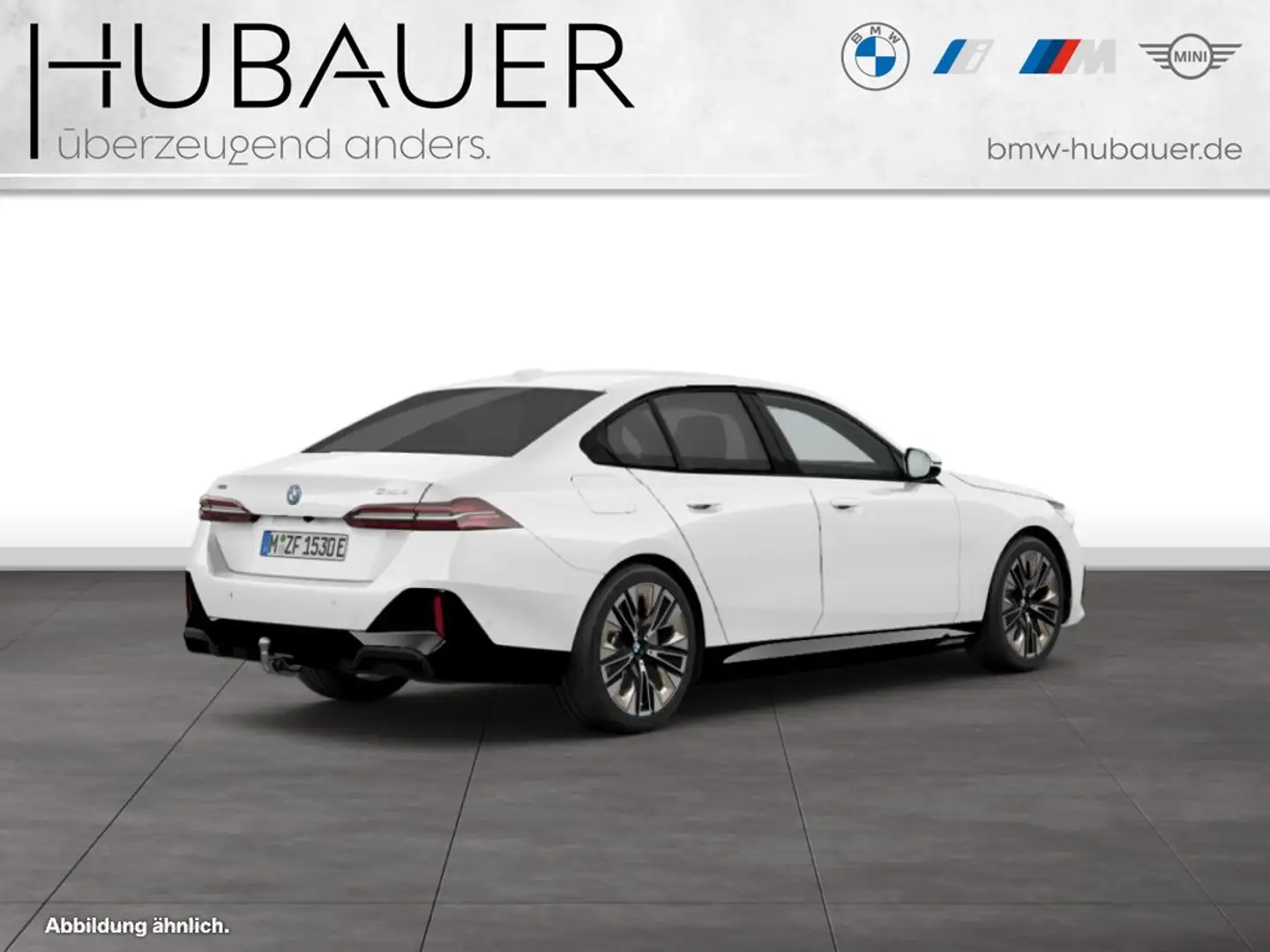 BMW 550 e xDrive Limousine [M Sport, B&W Sound, AHK] Blanc - 2