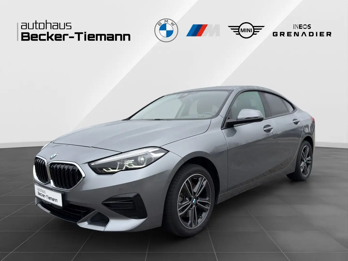 BMW 218 i Gran Coupé Beschädigtes Fahrzeug!!! Grau - 2