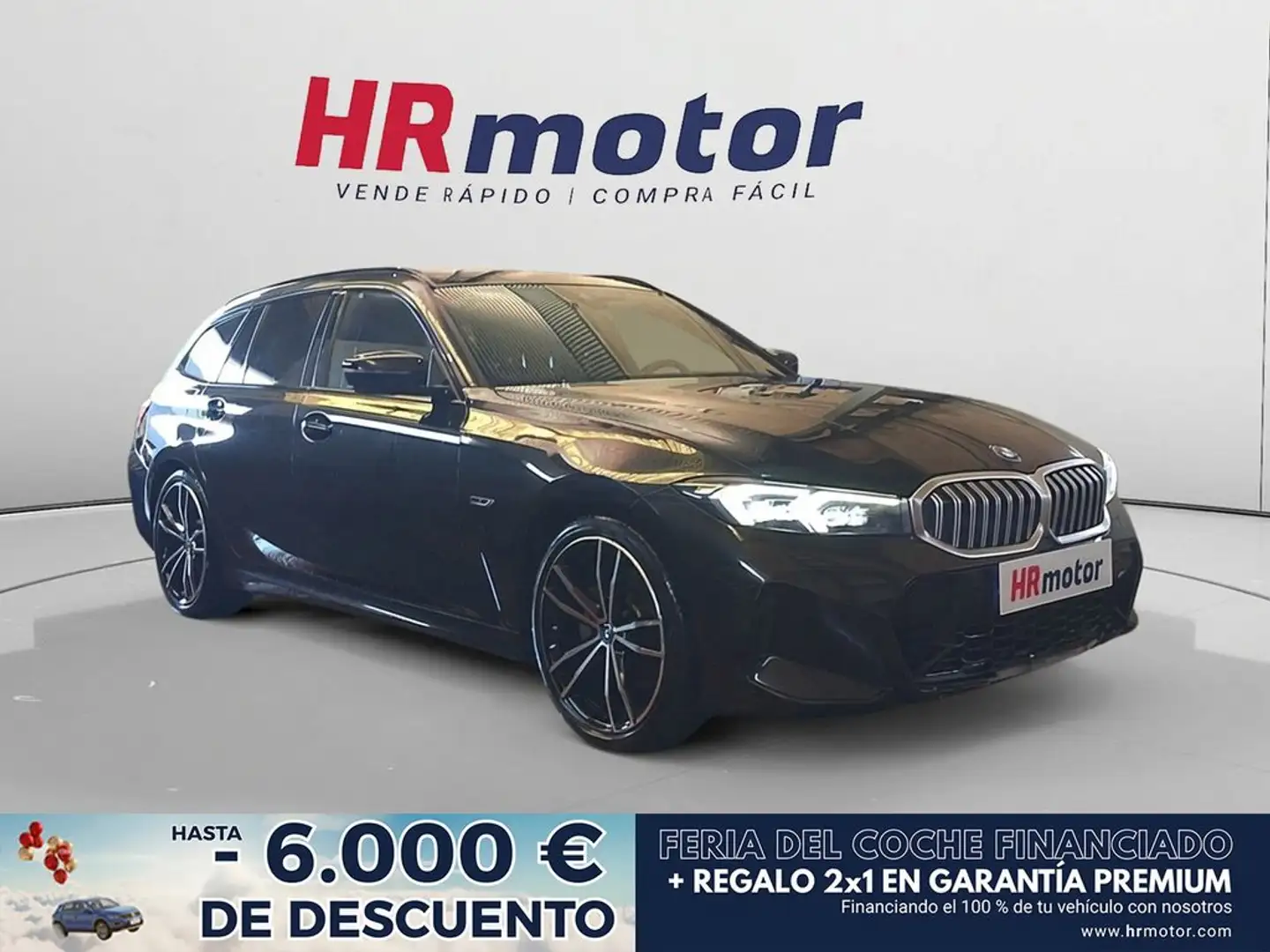 BMW 320 e Negro - 1