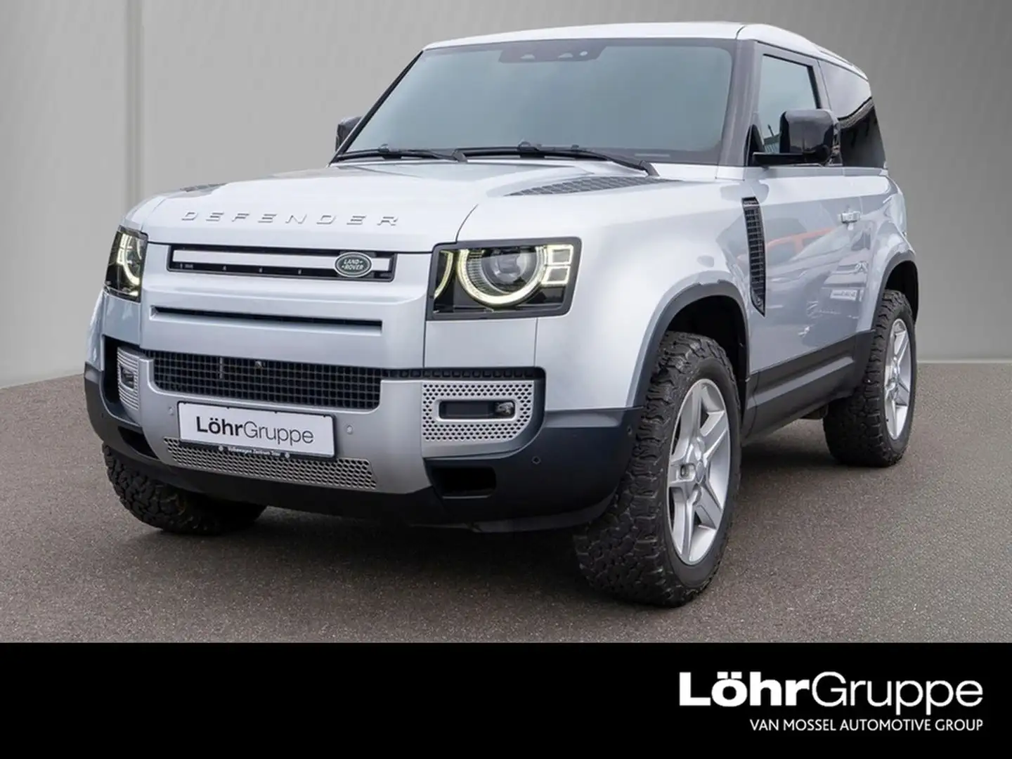 Land Rover Defender 90 SE Autom. 4x4 Luftfederung Silber - 1