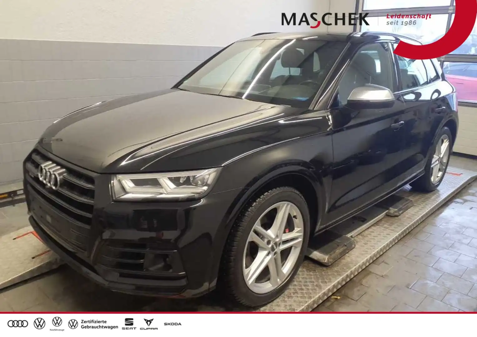 Audi SQ5 Black Matrix AHK Pano ACC 360° B&O HUD Noir - 1