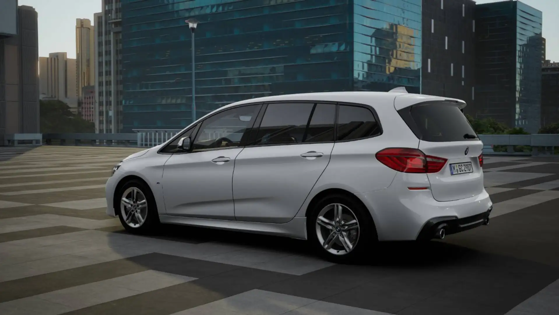 BMW 220 i Gran Tourer ///M-Sport PDC Tempomat Weiß - 2