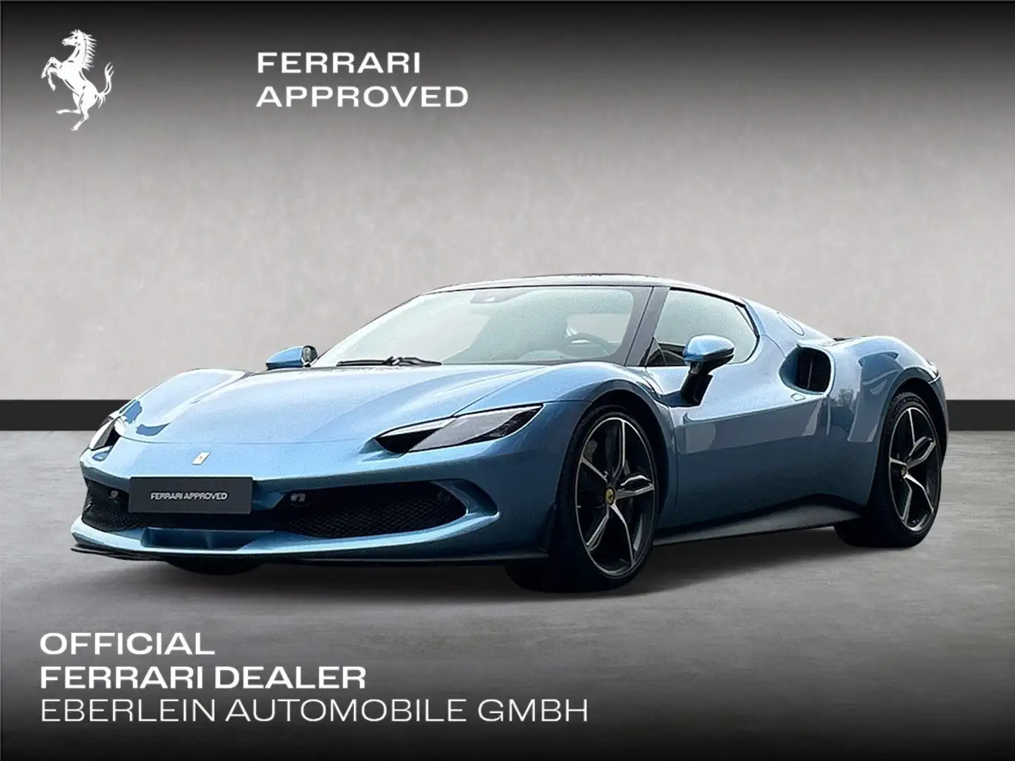 Ferrari 296 GTB *Karbon*AFS*Lift*HiFi* Kék - 1