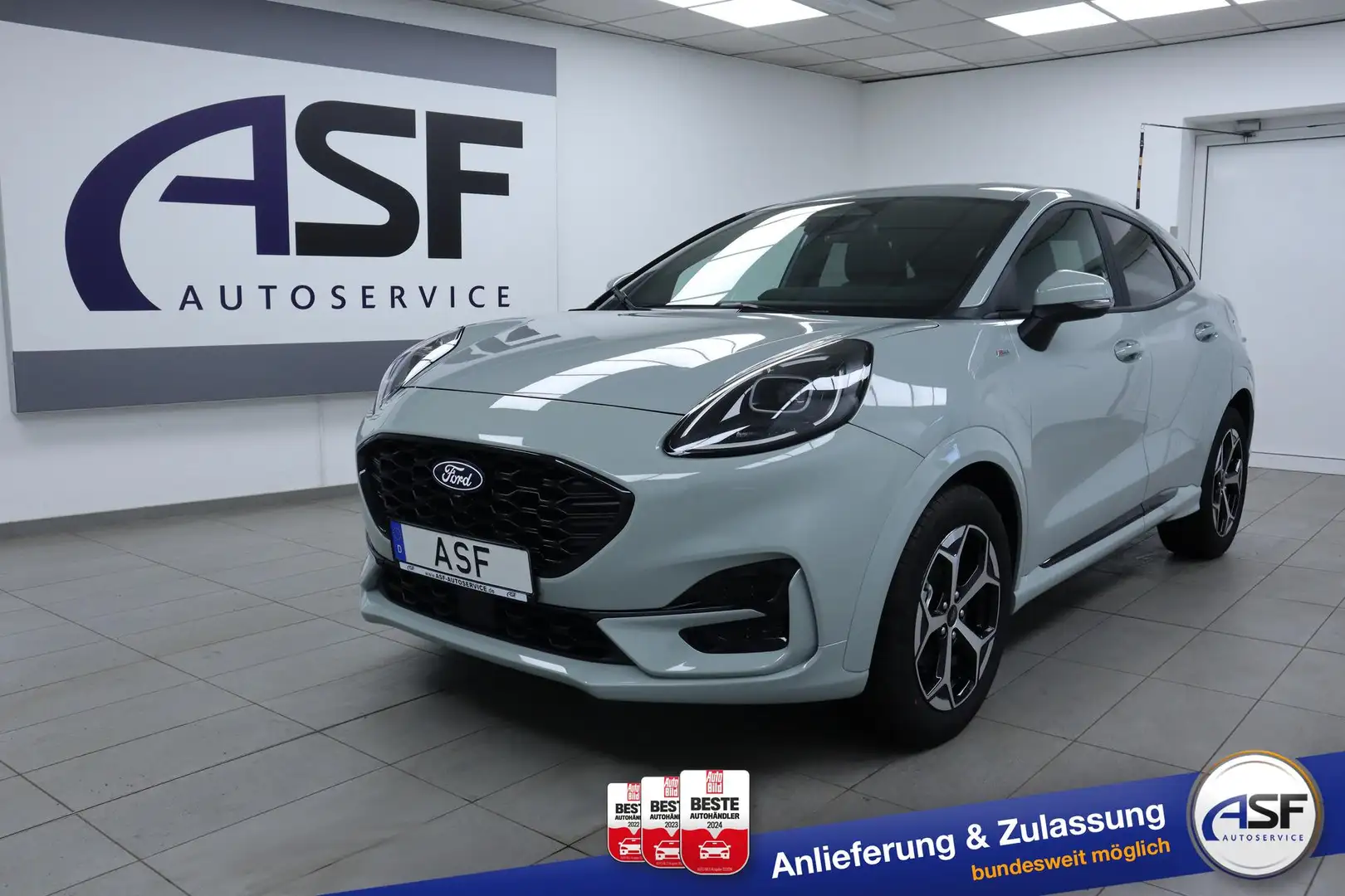 Ford Puma ST-Line MHEV #Winter-P. #LED #Spurhalte #Tempom... Šedá - 1