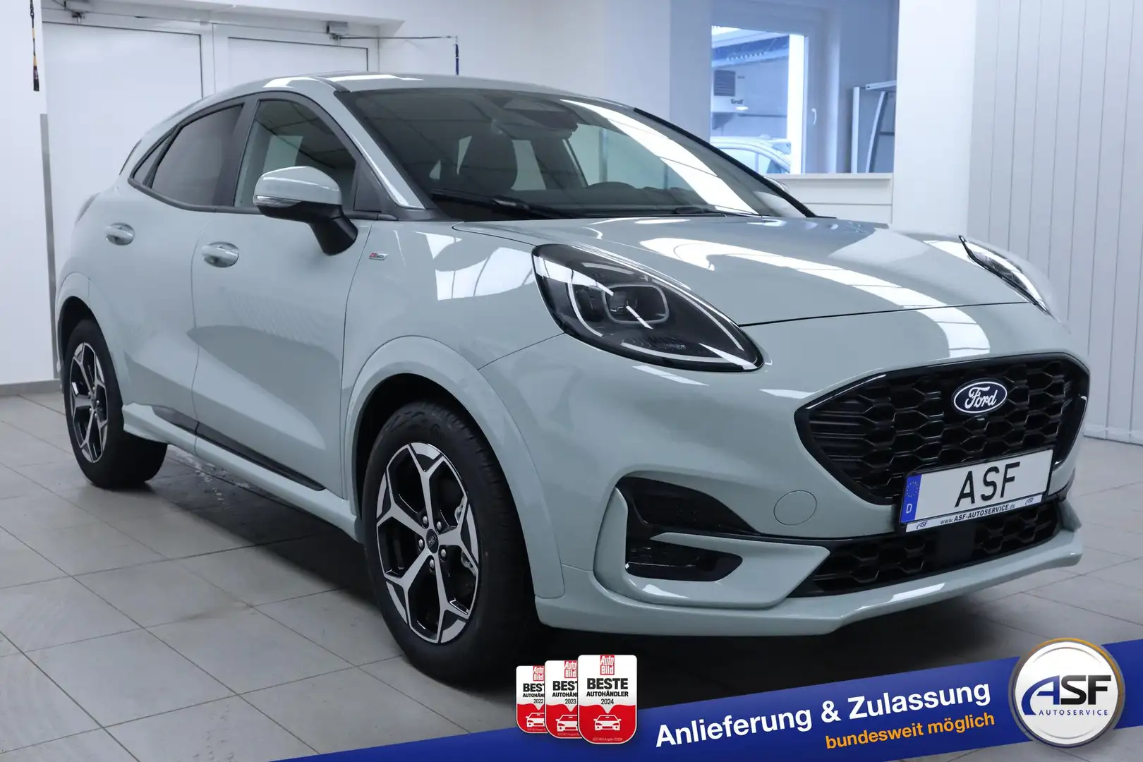Ford Puma ST-Line MHEV #Winter-P. #LED #Spurhalte #Tempom... Šedá - 2