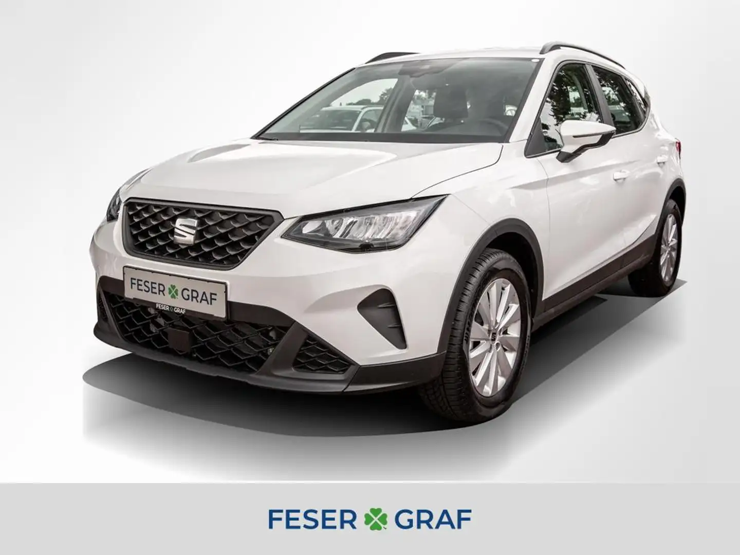 SEAT Arona 1.0 TSI Style LED/ACC/SHZ/PDC Weiß - 1