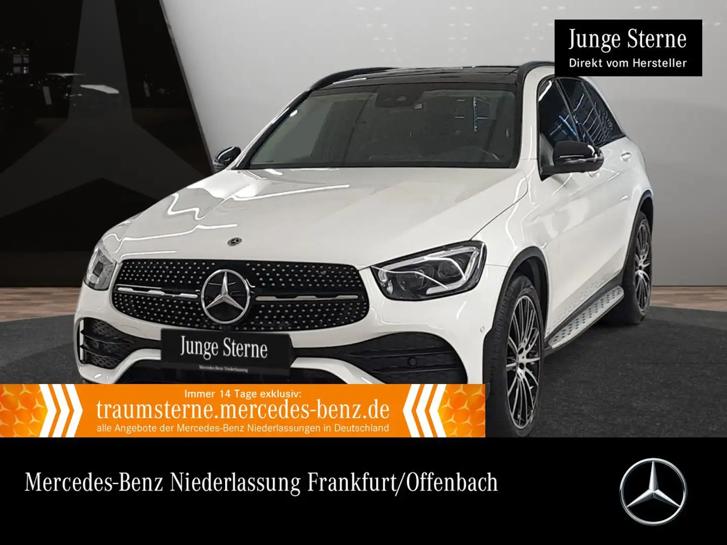 Mercedes-Benz GLC 400 d 4M AMG+NIGHT+PANO+360+AHK+MULTIBEAM+SPUR Alb - 1