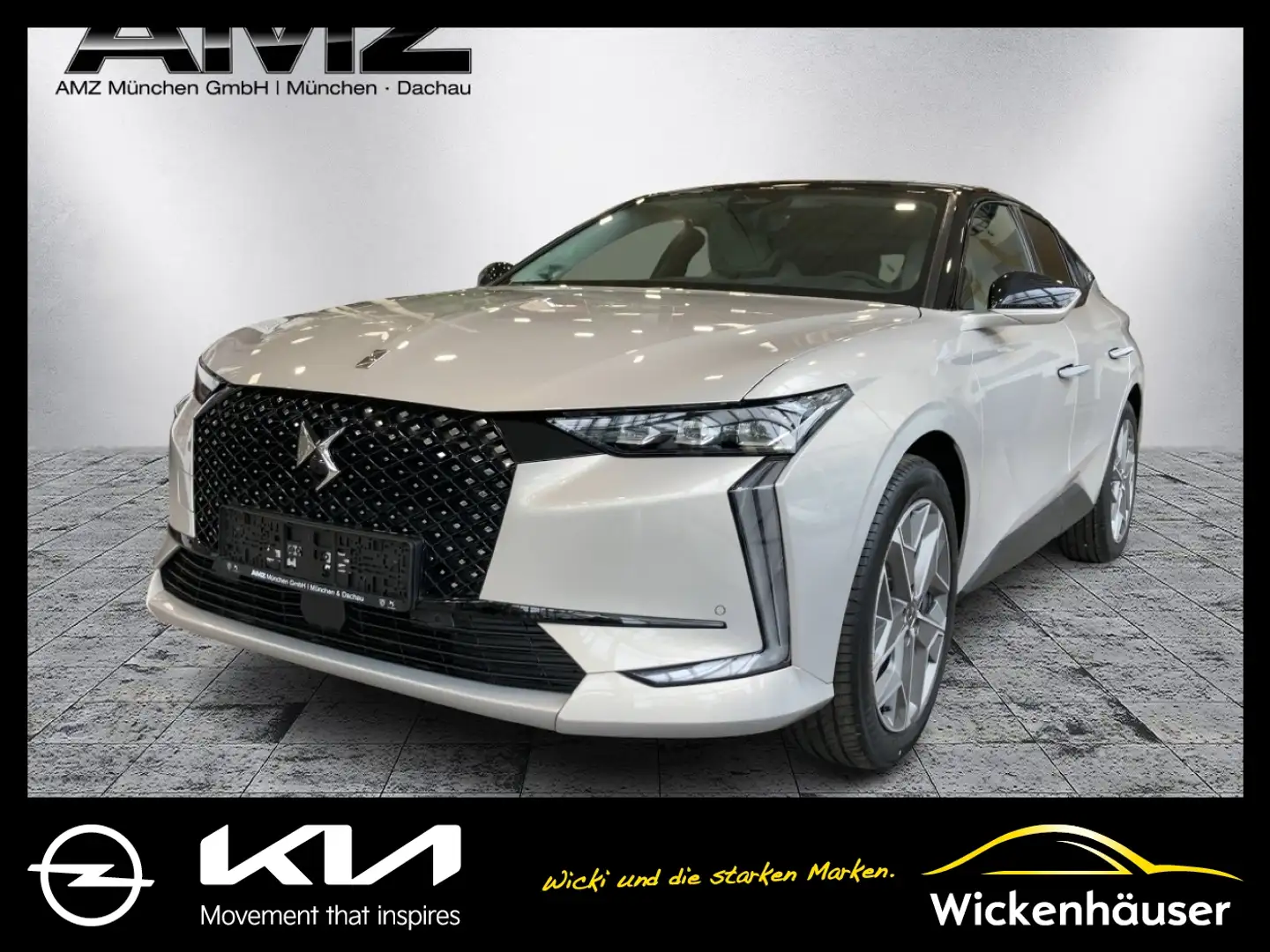 DS Automobiles DS 4 DS4 1.2 PureTech 130 S&S Esprit de Voyage HUD Argent - 1