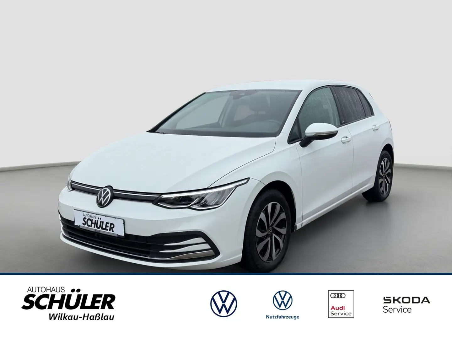 Volkswagen Golf VIII 2.0TDI*DSG*ACTIVE*LED*NAV*SITZH*EPH*MFL Blanc - 1