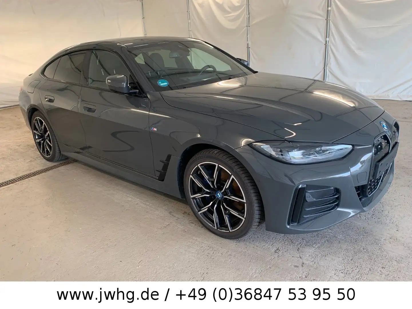 BMW i4 Gran Coupe 35 eDr M Sport LED 19" HeadUp ACC+ Gris - 2